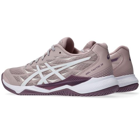 Chaussures Badminton Asics Gel Tactic 12 Femme Rose/Blanc