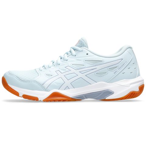 Chaussures Badminton Asics Gel Rocket 11 Femme Gris/Blanc