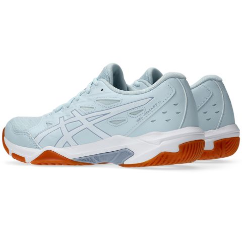 Chaussures Badminton Asics Gel Rocket 11 Femme Gris/Blanc