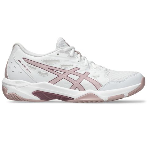 Chaussures Badminton Asics Gel Rocket 11 Femme Blanc/Rose