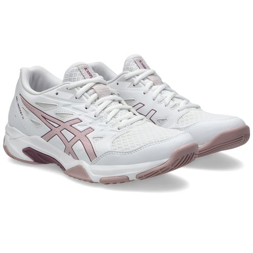 Chaussures Badminton Asics Gel Rocket 11 Femme Blanc/Rose