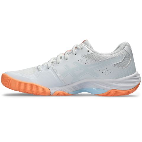 Chaussures Badminton Asics Blade FF Femme Blanc/Gris Bleu