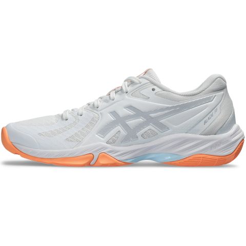 Chaussures Badminton Asics Blade FF Femme Blanc/Gris Bleu