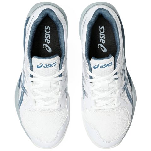 Chaussures Badminton Asics Gel Powerbreak GS Junior Blanc/Indigo