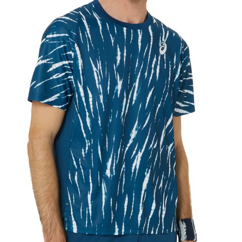 Tee-shirt Asics SS Game Homme Bleu