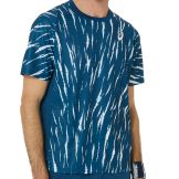 Tee-shirt Asics Game SS Homme Bleu