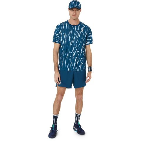 Tee-shirt Asics SS Game Homme Bleu