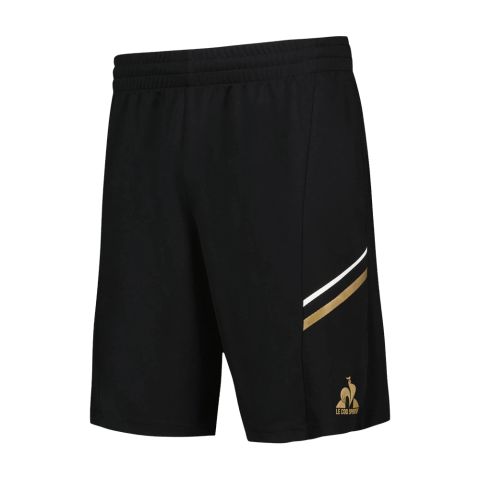 Short Le Coq Sportif N 2 Paris 2024 Homme Noir Sports Raquettes