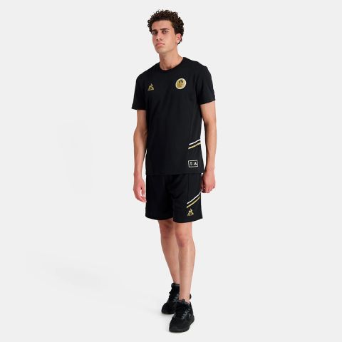 Short Le Coq Sportif N°2 Paris 2024 Homme Noir