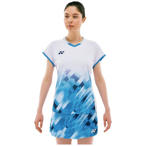 Tee-shirt Yonex Tour Elite Olympic 20783EX Femme Blanc