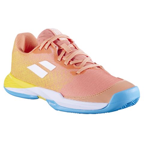 Chaussure de Tennis Jet Match 3 Terre Battue Fille BabolatCoral et Gold Fusion