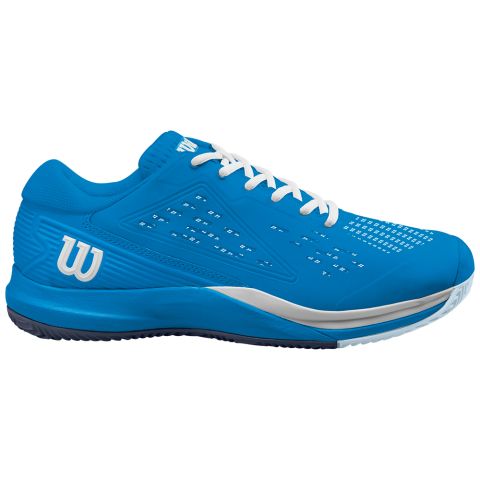 Chaussures Tennis Wilson Rush Pro Ace Terre Battue Homme Bleu/Blanc