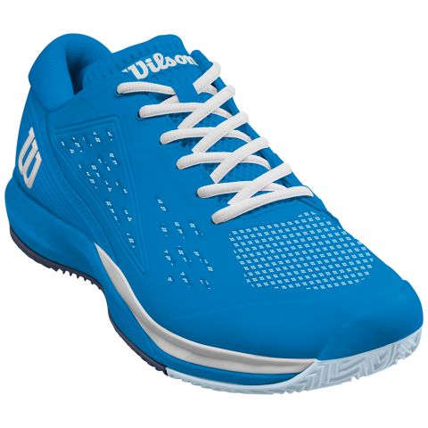 Chaussures Tennis Wilson Rush Pro Ace Terre Battue Homme Bleu/Blanc