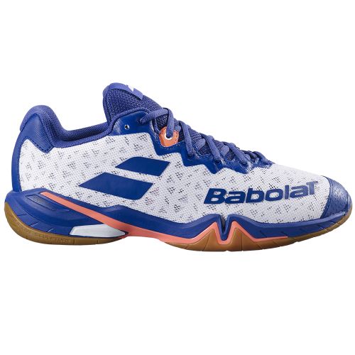 Chaussures Badminton Babolat Shadow 4 Homme Blanc/Bleu