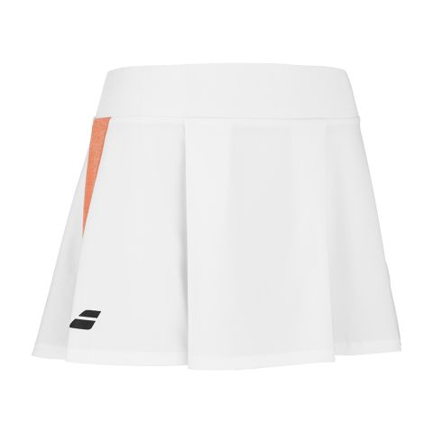 Jupe Babolat Play 2.0 Femme Blanc/Orange