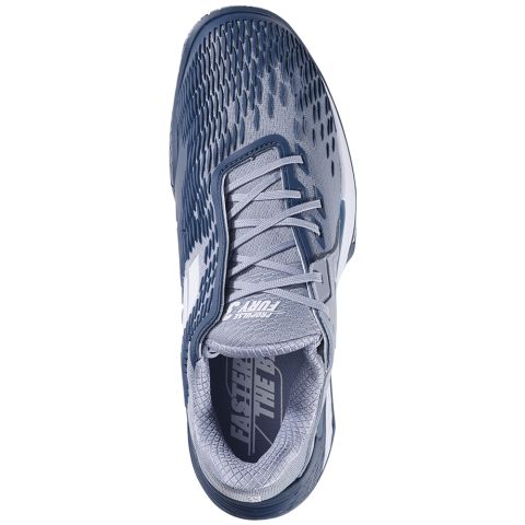 Chaussures Tennis Babolat Propulse Fury 3 Homme Gris/Blanc