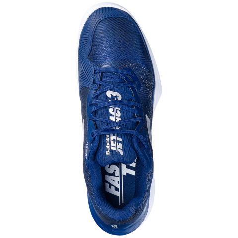 Chaussures Tennis Babolat Jet Mach 3 Homme Bleu/Argent