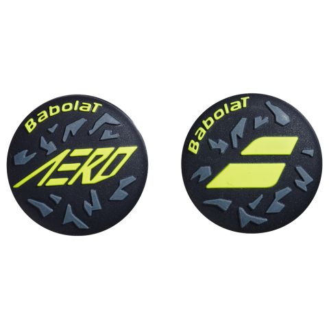 Antivibrateurs Babolat Aero Gris/Jaune x2