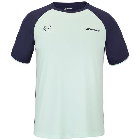 Tee-shirt Babolat Lebron Homme Bleu/Vert