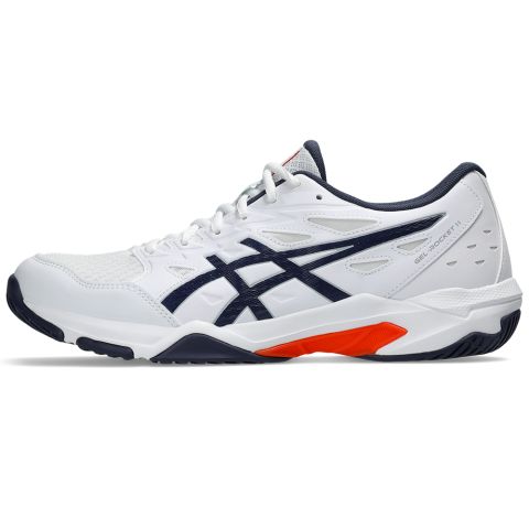 Chaussures Badminton Asics Gel Rocket 11 Homme Blanc/Indigo Fog