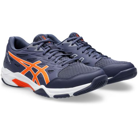 Chaussures Badminton Asics Gel Rocket 11 Homme Indigo Fog/Orange