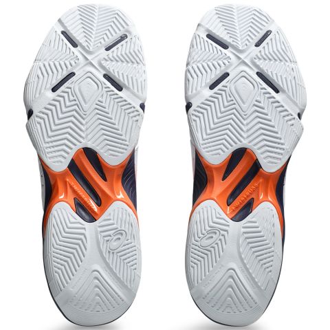 Chaussures Badminton Asics Blade FF Homme Blanc/Orange