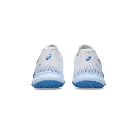 Chaussures Badminton Asics Gel Tactic 12 Femme Blanc/Light Blue