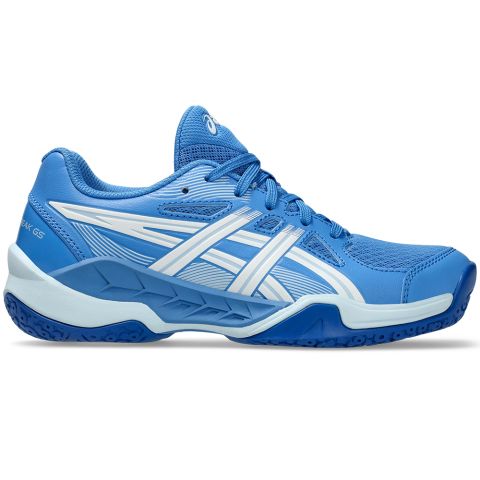 Chaussures Badminton Asics Gel Powerbreak GS Junior Bleu/Blanc