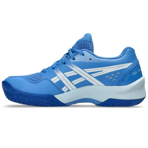 Chaussures Badminton Asics Gel Powerbreak GS Junior Bleu/Blanc