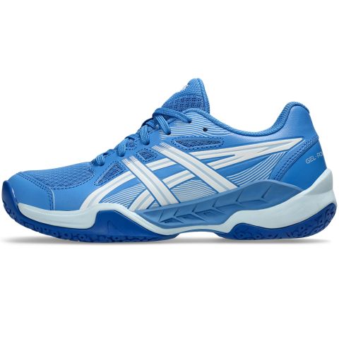 Chaussures Badminton Asics Gel Powerbreak GS Junior Bleu/Blanc