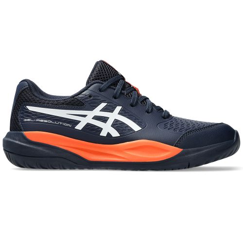 Chaussures Tennis Asics Gel Resolution X GS Junior Bleu