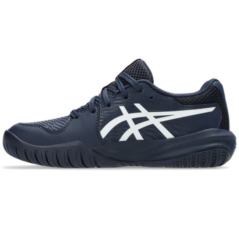 Chaussures Tennis Asics Gel Resolution X GS Junior Bleu