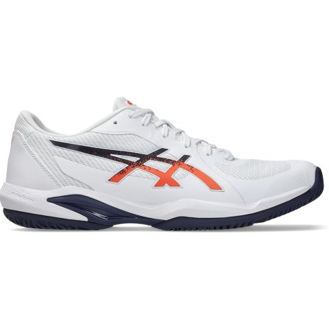 Chaussures Tennis Asics Solution Swift FF2 Homme Blanc/Orange