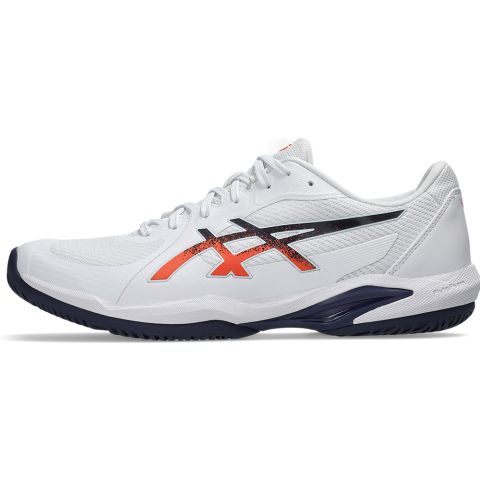 Chaussures Tennis Asics Solution Swift FF2 Homme Blanc/Orange