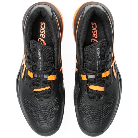 Chaussures Tennis Asics Gel Resolution X Homme Noir/Orange