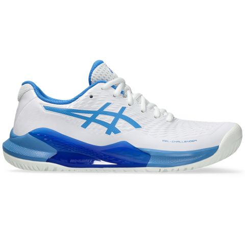 Chaussures Tennis Asics Gel Challenger 14 Femme Blanc/Blue Coast