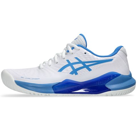 Chaussures Tennis Asics Gel Challenger 14 Femme Blanc/Blue Coast