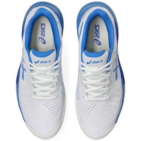 Chaussures Tennis Asics Gel Challenger 14 Femme Blanc/Blue Coast