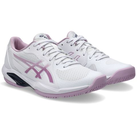 Chaussures Tennis Asics Solution Swift FF2 Femme White/Ube