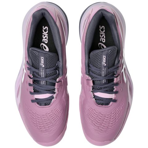 Chaussures Tennis Asics Gel Resolution X Femme Ube/White