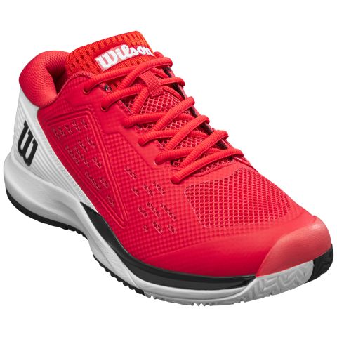 Chaussures Tennis Wilson Rush Pro Ace Homme Rouge/Blanc