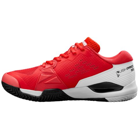 Chaussures Tennis Wilson Rush Pro Ace Homme Rouge/Blanc