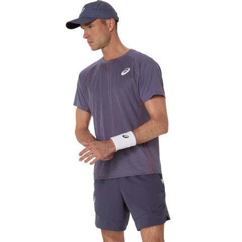 Tee-shirt Asics Match Actibreeze SS Homme 25 Violet