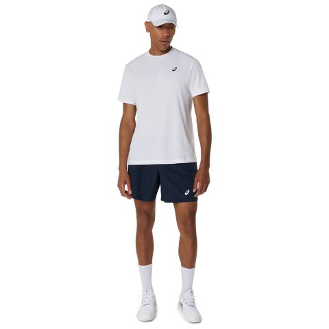 Tee-shirt Asics Court SS Top Homme 25 Blanc