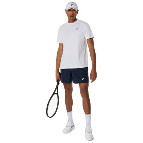 Tee-shirt Asics Court SS Top Homme 25 Blanc