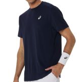 Tee-shirt Asics Court SS 25 Homme Bleu Marine