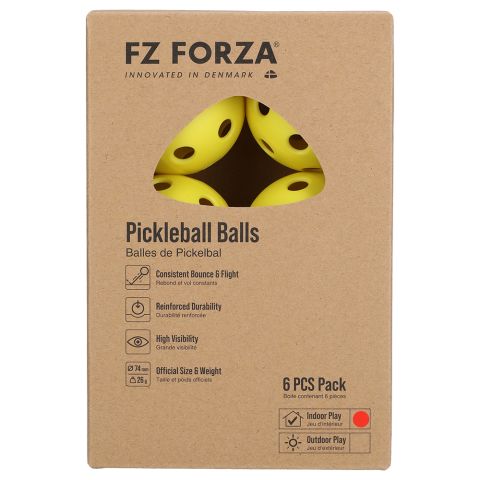 Balles Forza Match Indoor x6