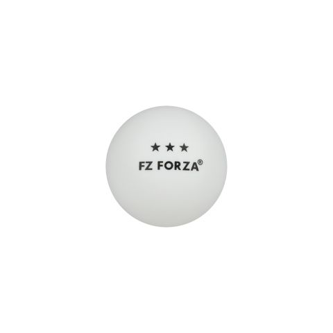 Balles Tennis de Table Forza 3-Stars x3 Blanc