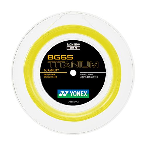 Bobine Yonex BG 65 Ti Jaune