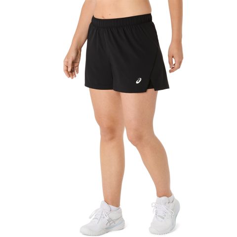 Short Asics Court 2-N-1 Femme Noir